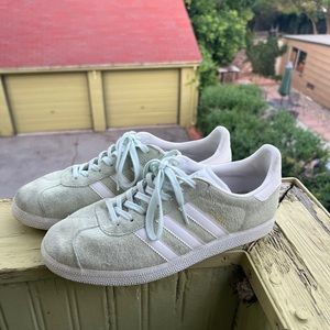Green Adidas Gazelle